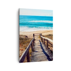 Vászonkép - Fuss! - 70x100 cm