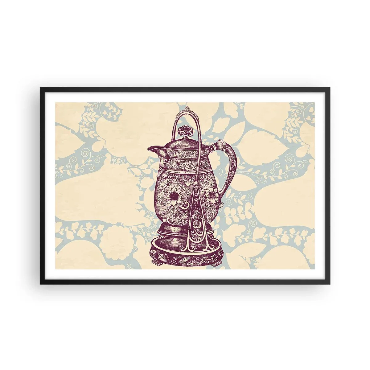 Poszter fehér keretben - A mindennapi élet szépsége - 91x61 cm