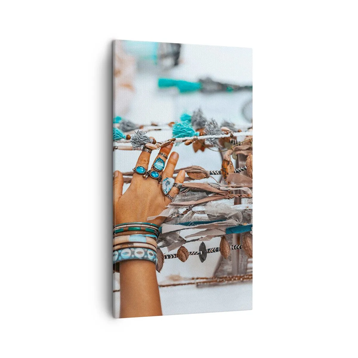 Vászonkép - Helyi kincsek - 45x80 cm