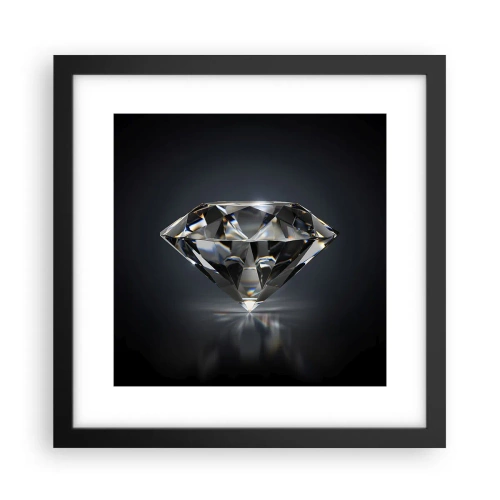 Poszter fehér keretben - Best girls friend - 30x30 cm