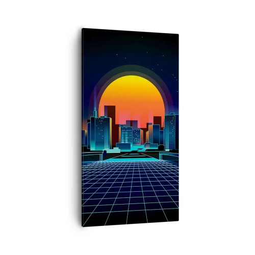 Vászonkép - Még mindig a valóságba akarsz menni? - 55x100 cm