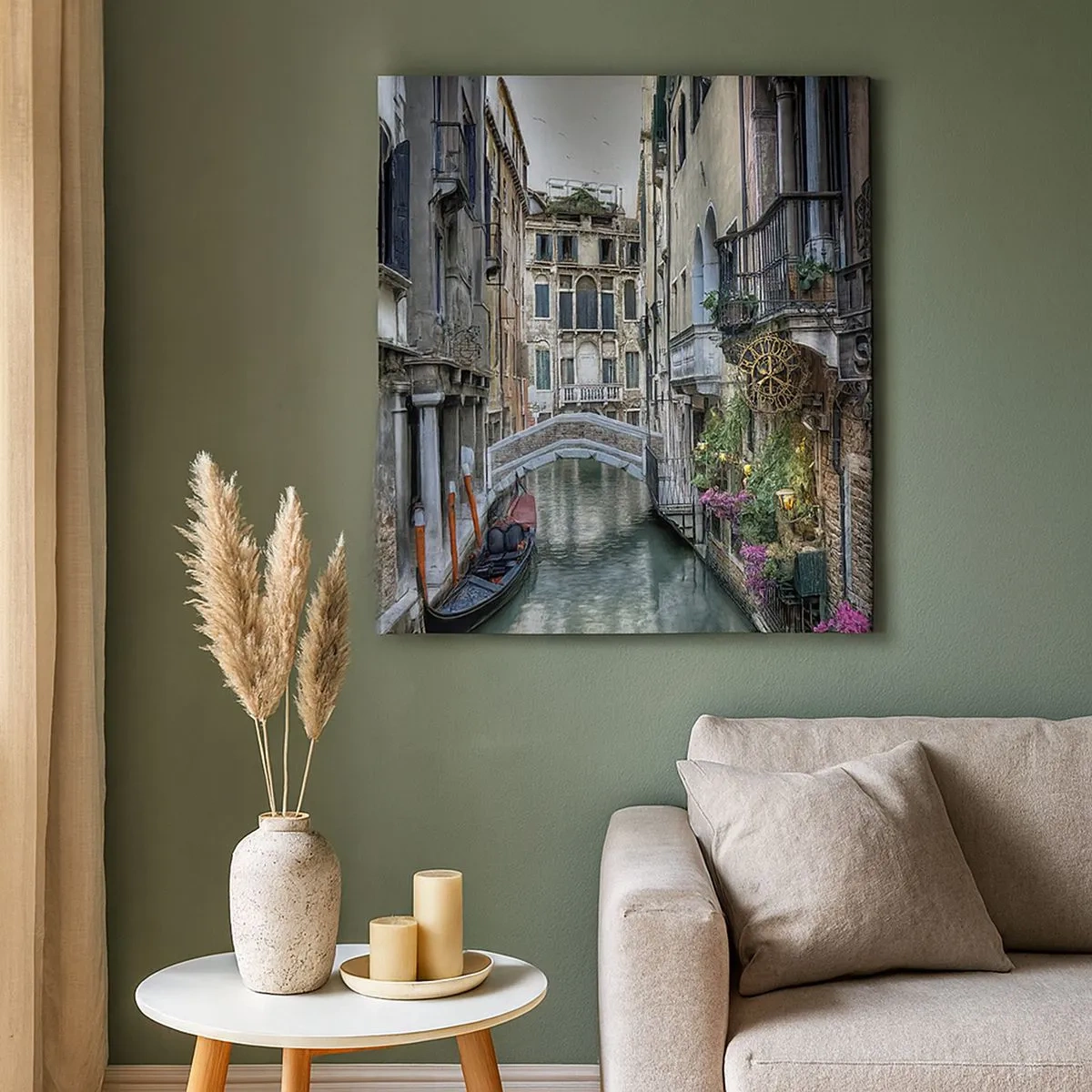 Vászonkép - Évszázadokon át néma elmélkedésben - 30x30 cm