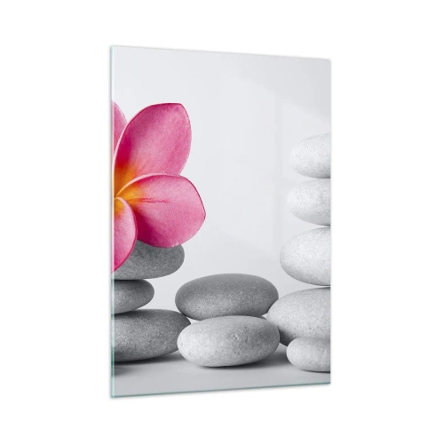 Üveg kép - Kő a kövön, és ezen a kövön... - 50x70 cm