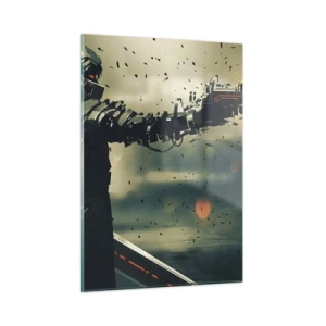 Üveg kép - Halálos fegyver – A saját Terminátor - 50x70 cm