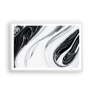 Poszter fekete keretben - Az ellentétek ötvözése - 91x61 cm