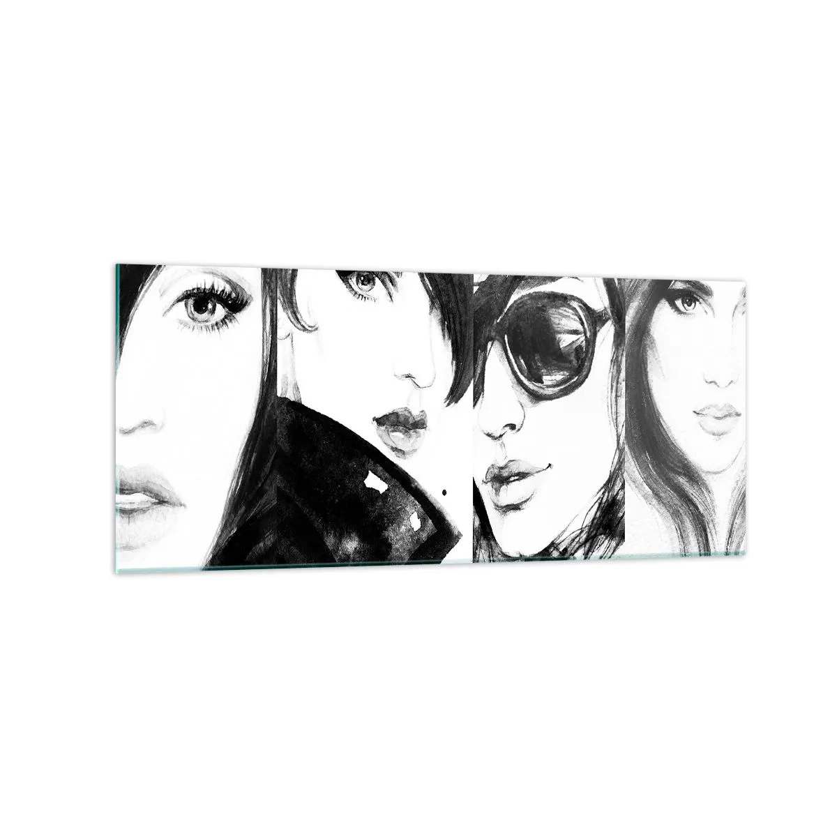 Üveg kép - A szépség megsokszorozódott - 120x50 cm