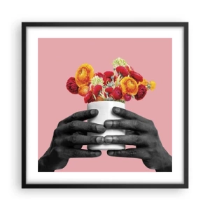 Poszter fehér keretben - Az élet apoteózisa - 50x50 cm