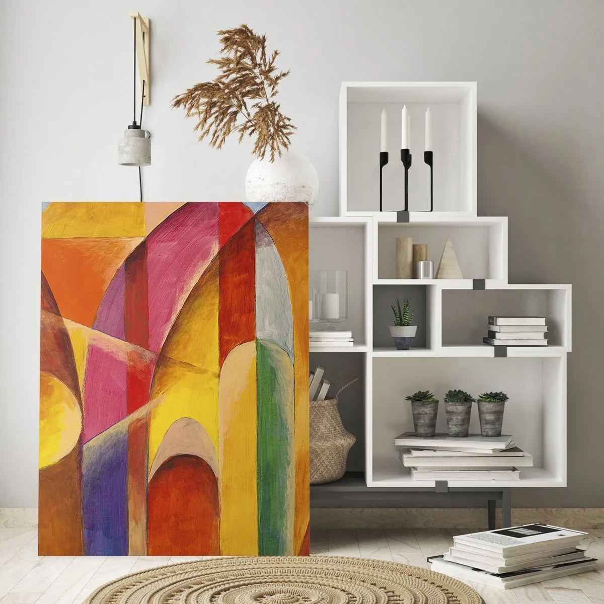 Üveg kép - A nap katedrálisa - 50x70 cm