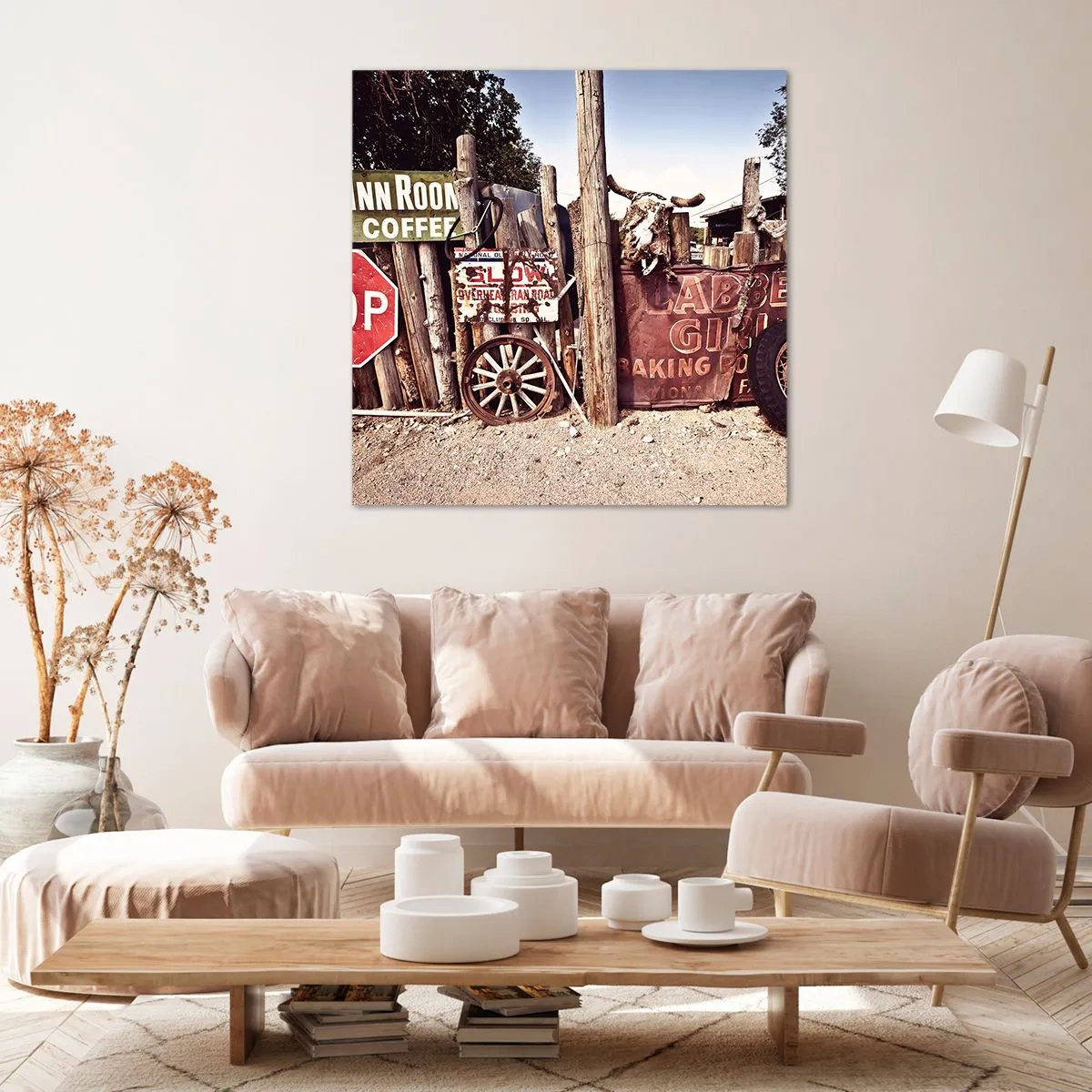 Vászonkép - És megállt az idő - 50x50 cm