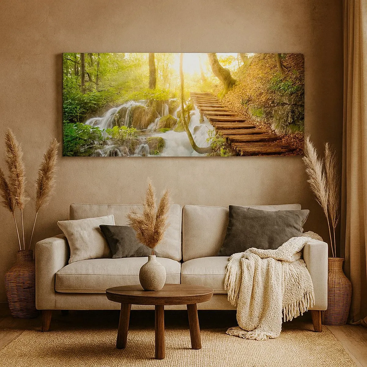 Vászonkép - Vágyott hűs - 100x40 cm