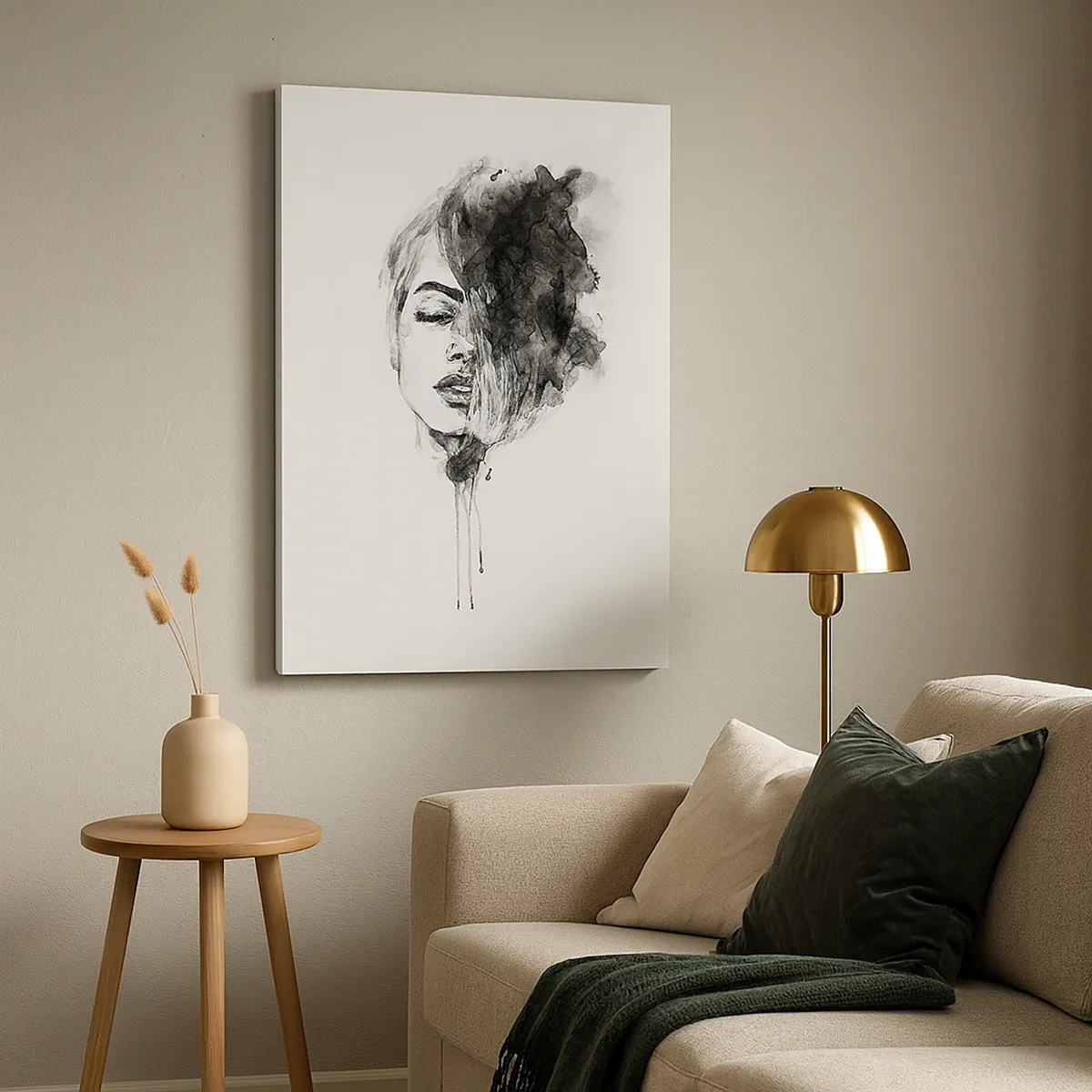 Vászonkép - Miről álmodozik egy lány - 50x70 cm