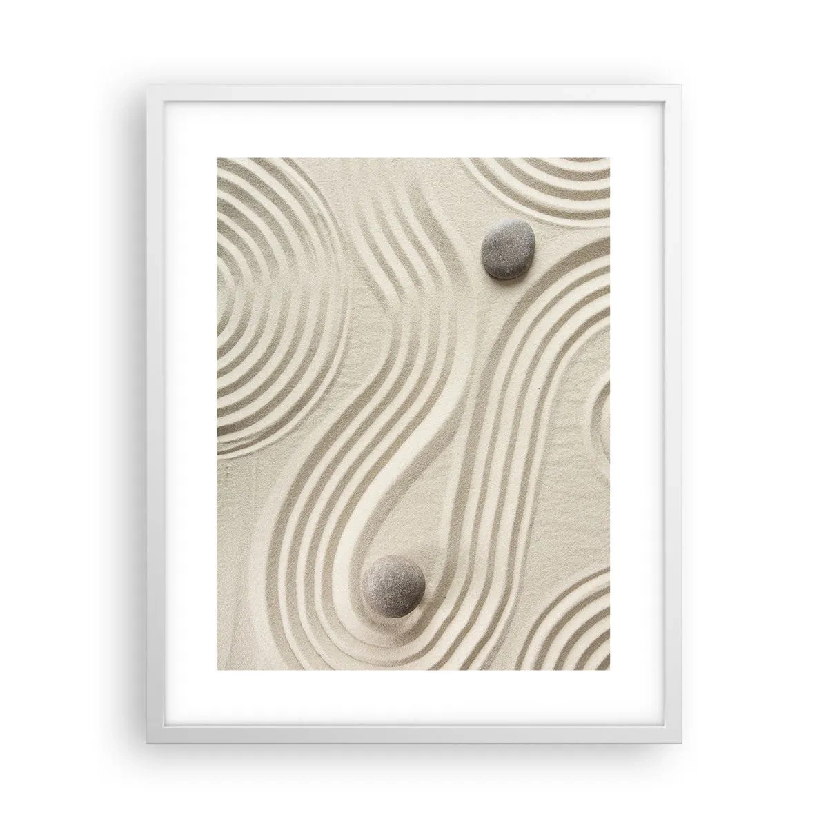 Poszter fekete keretben - A meleg érintése - 40x50 cm