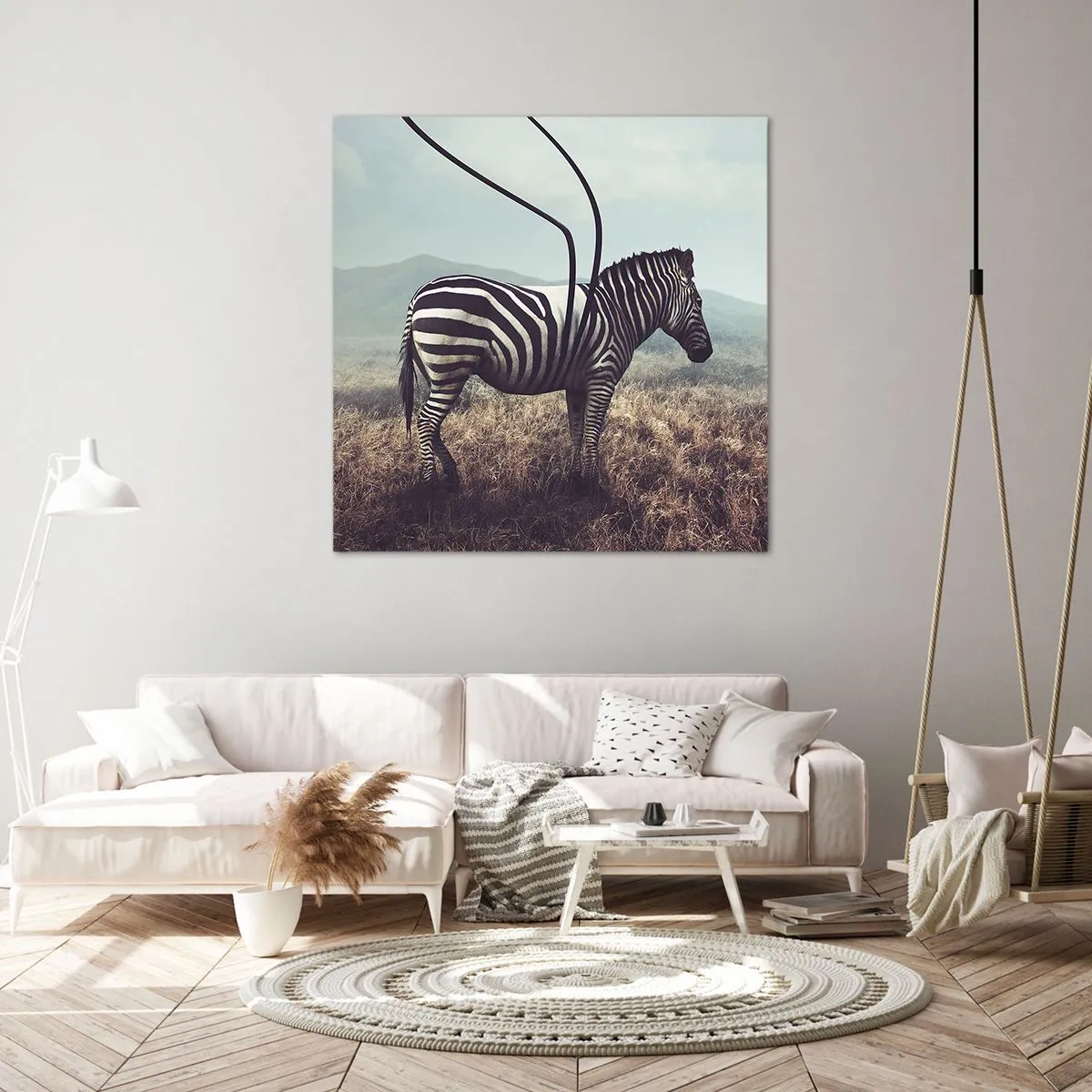 Vászonkép - Figyelem! Hiba - 70x70 cm