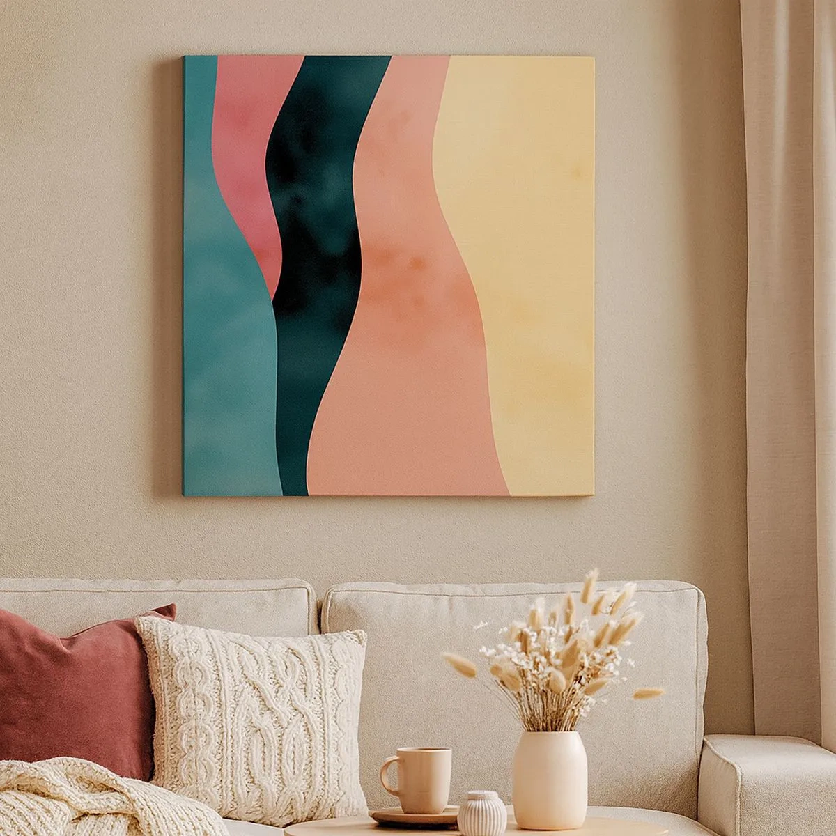 Vászonkép - Megfelelő összeegyeztethetetlenség - 30x30 cm