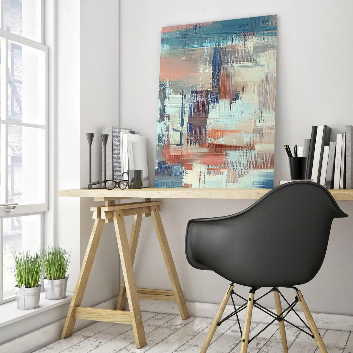 Üveg kép - Elérve a fényt - 50x70 cm