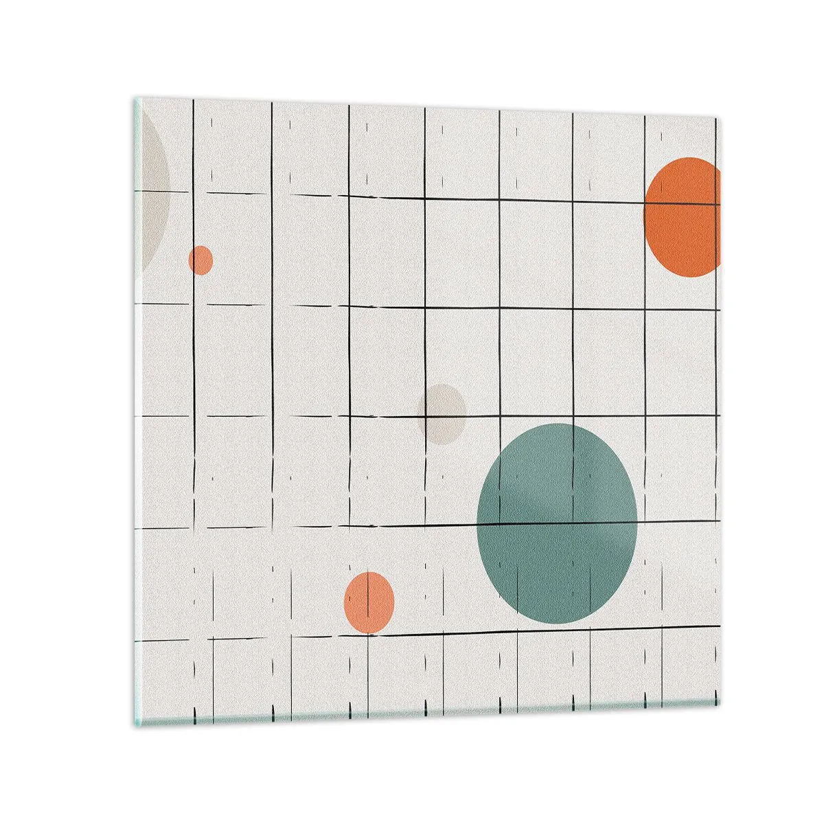 Üveg kép - Csapdába esve. Mi vagy ők? - 60x60 cm