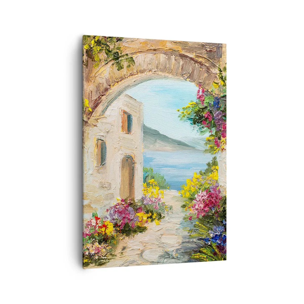 Vászonkép - Egy tengerparti vidék varázsa - 70x100 cm