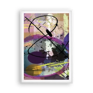 Poszter fekete keretben - Mehet egyenesen előre vagy körbe - 70x100 cm
