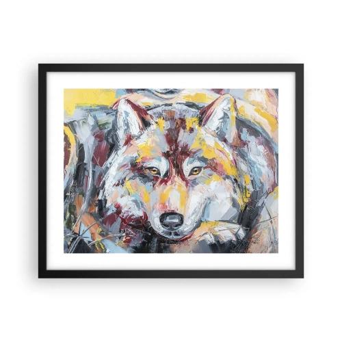 Poszter fehér keretben - Nyugalom a szeretteink között - 50x40 cm