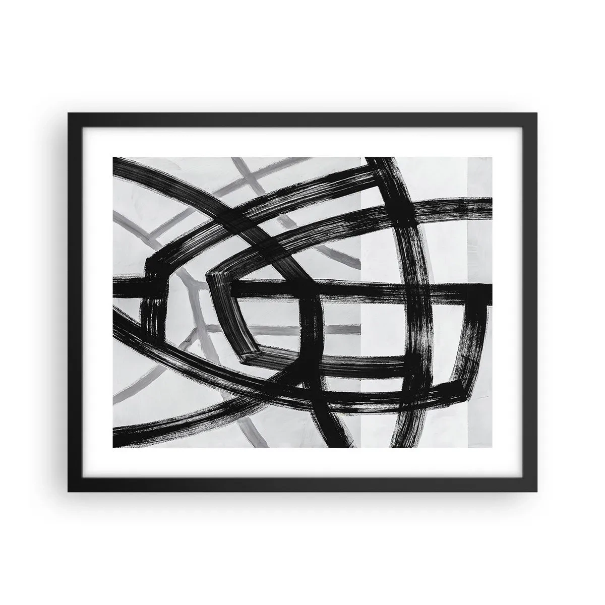 Poszter fehér keretben - Mélység építése - 50x40 cm