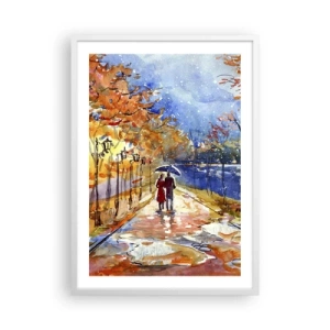 Poszter fekete keretben - Együtt az idő határáig - 50x70 cm