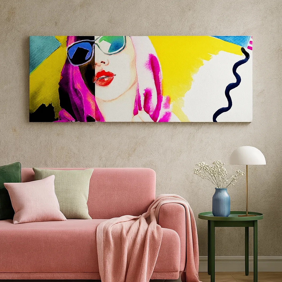 Vászonkép - Nem vagyok fehér és nem vagyok fekete - 30x30 cm