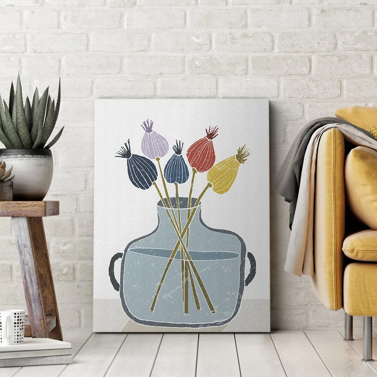 Vászonkép - Mint egy mákszem - 50x70 cm