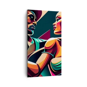 Vászonkép - A szív ritmusában - 45x80 cm