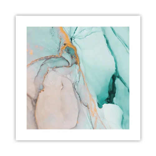 Poszter - Formák és színek tánca - 40x40 cm