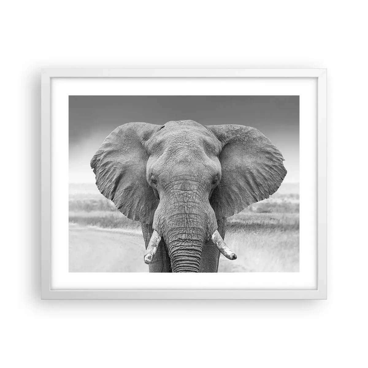 Poszter fekete keretben - Üdv a világomban - 50x40 cm