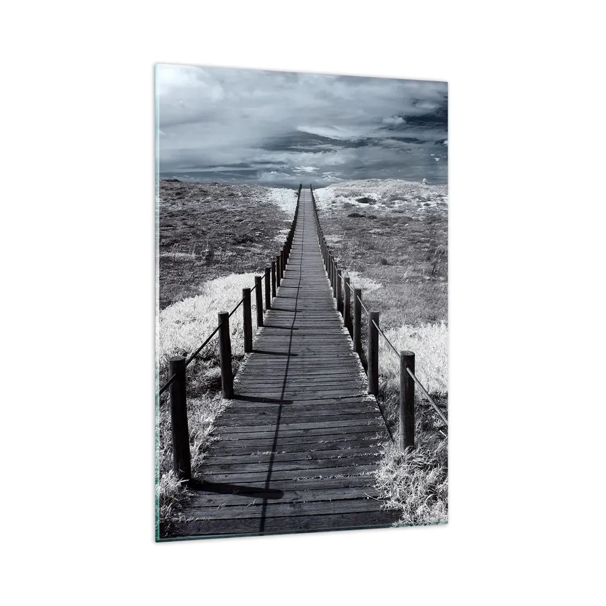 Üveg kép - Közvetlenül a tengerparton - 80x120 cm