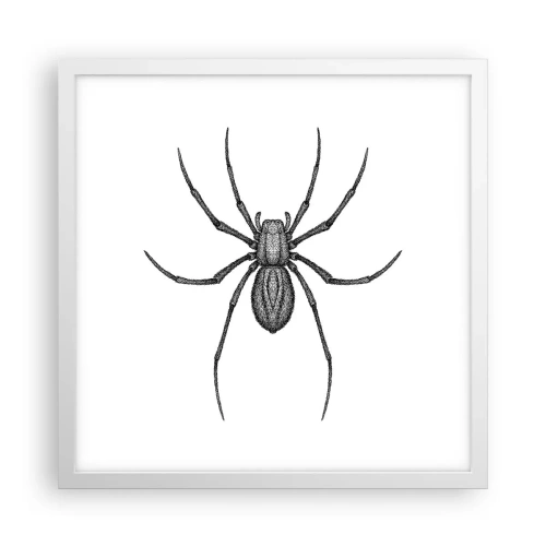 Poszter fekete keretben - Zavaró precizitás - 40x40 cm