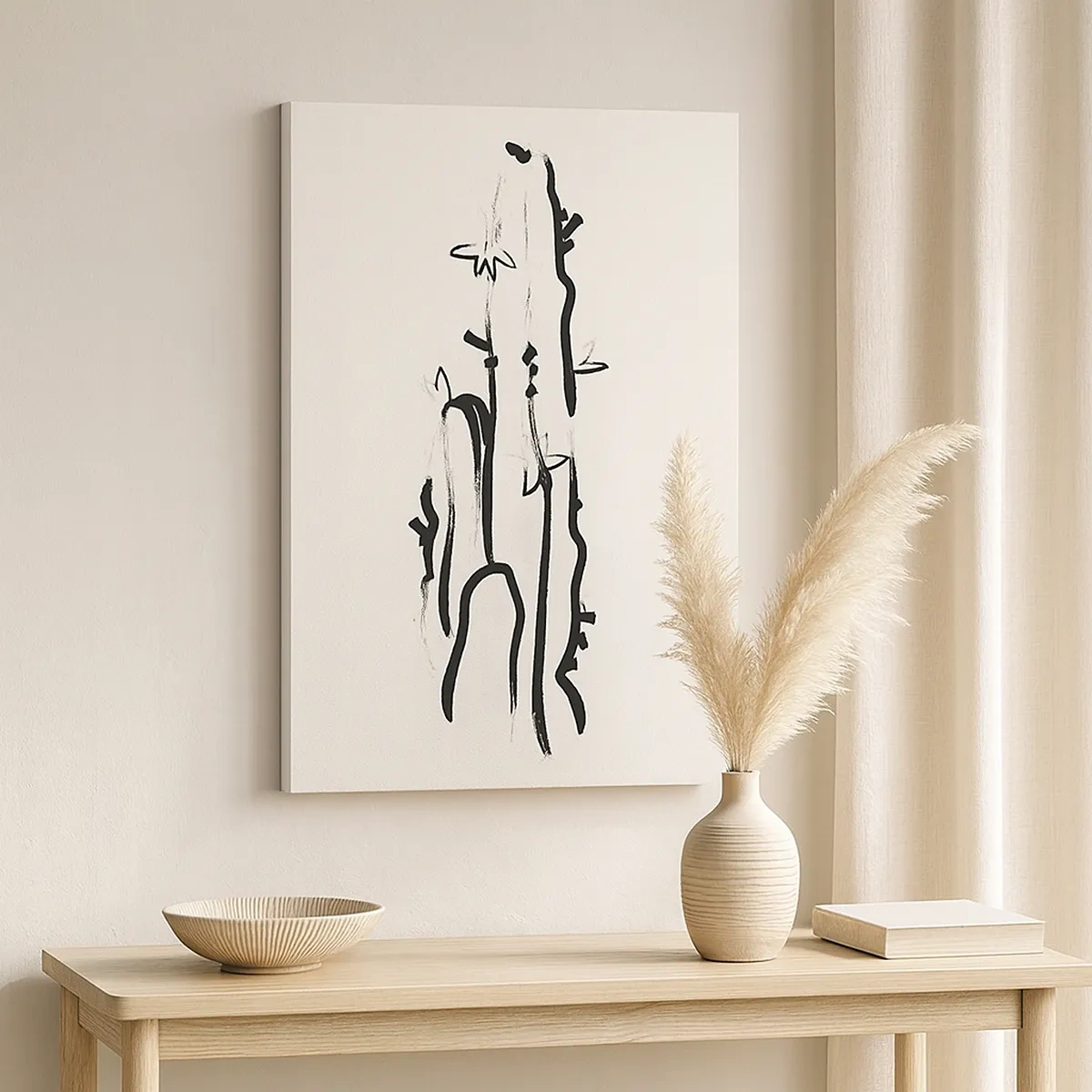 Vászonkép - Virágzó gyógynövény - 50x70 cm