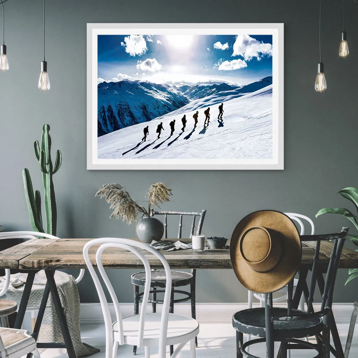 Poszter fekete keretben - A hódítók csapata - 91x61 cm