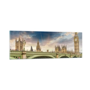 Üveg kép - Az idő megállt a Birodalomban - 90x30 cm