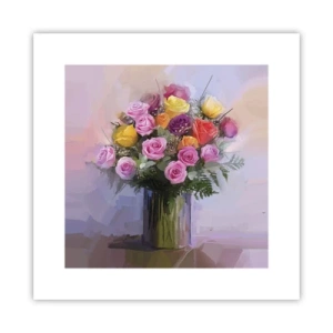 Poszter - Megtartott szépség - 30x30 cm