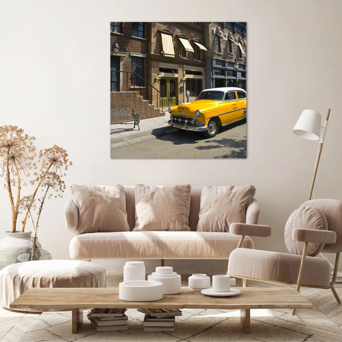 Vászonkép - Nagyon régen Amerikában - 40x40 cm