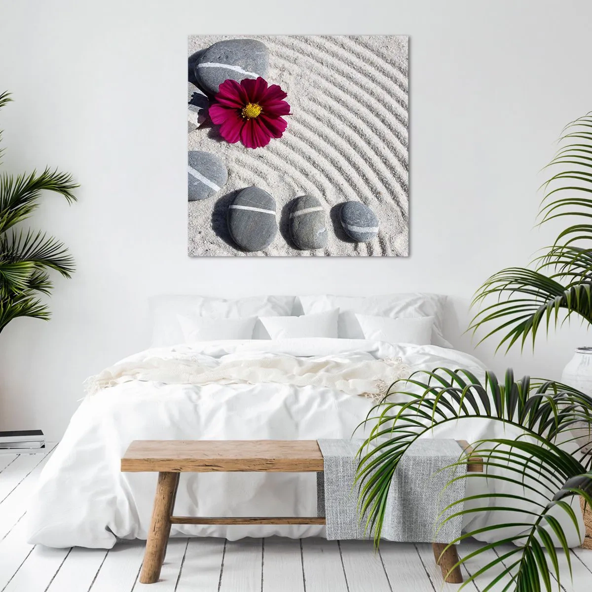 Vászonkép - A természet varázskörének energiája és békéje - 40x40 cm