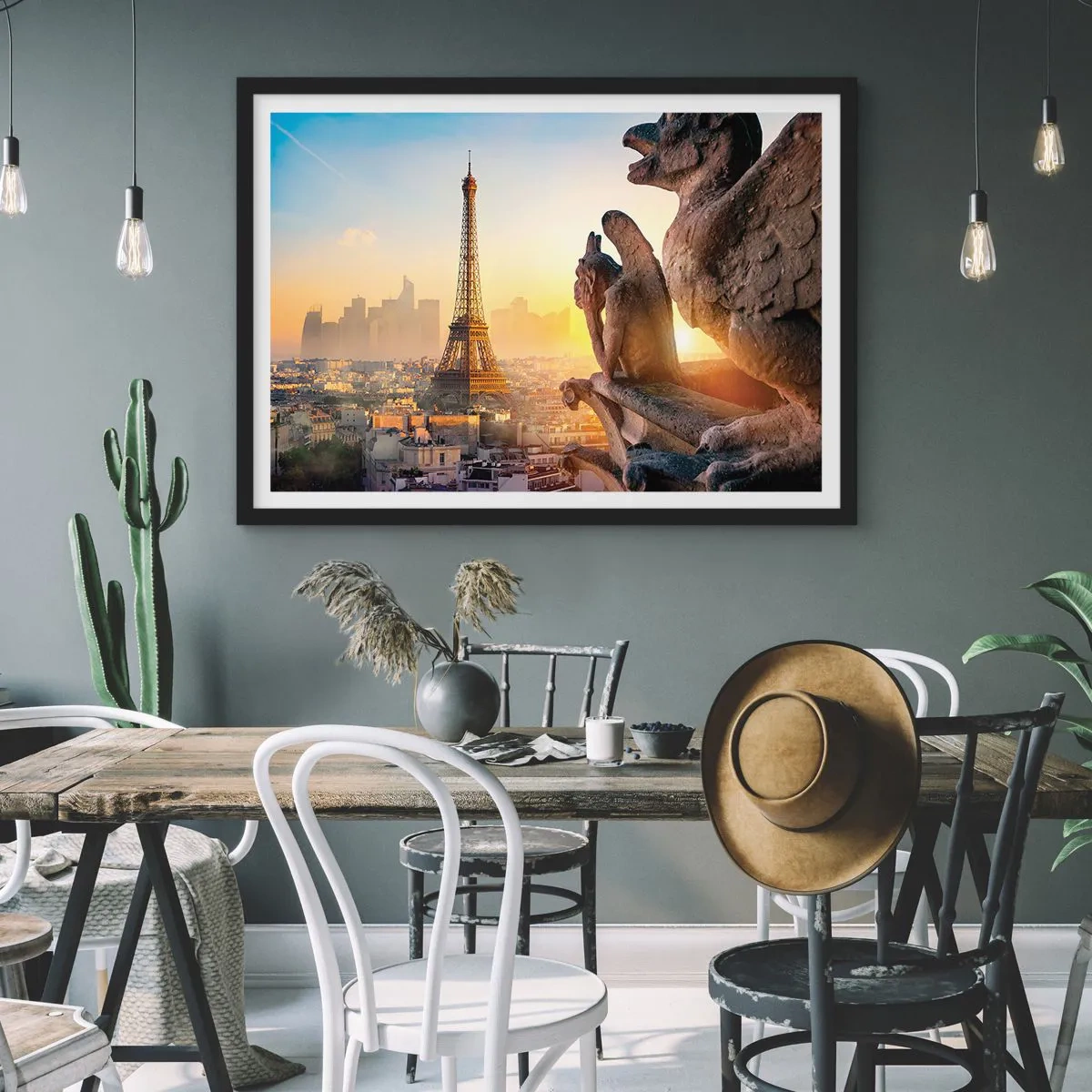 Poszter fehér keretben - Sok minden változott... - 91x61 cm