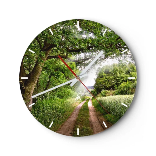 Falióra, Óra - Et in Arcadia ego - 40x40 cm