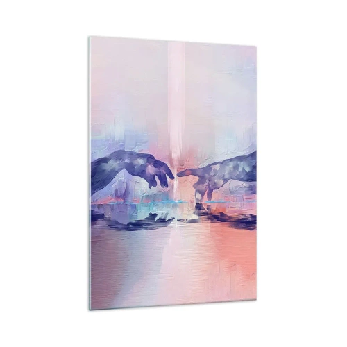 Üveg kép - Az élet isteni szikrája - 70x100 cm