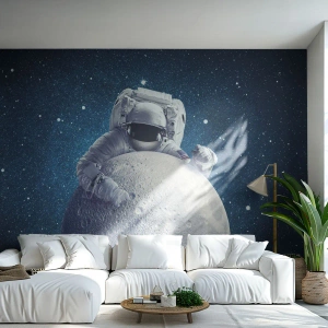 Fotótapéta Standard Eco - Űrjoker - Űrhajós, Világegyetem, Hold - 400x280 cm