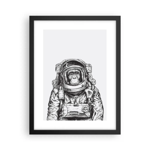 Poszter fehér keretben - Alternatív evolúció - 30x40 cm