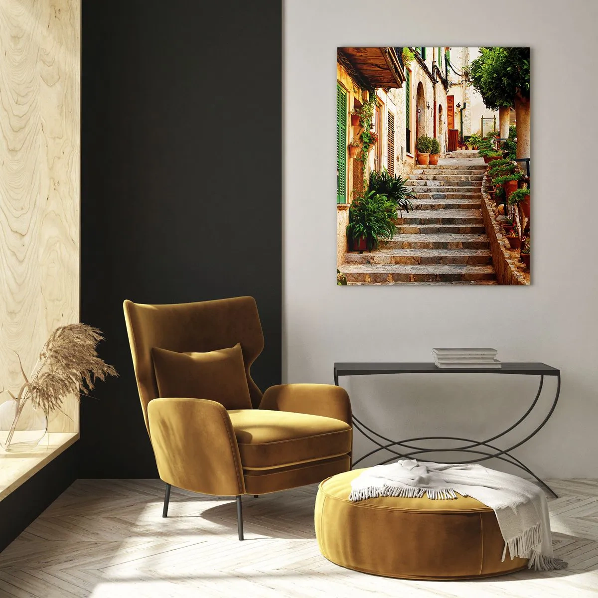 Üveg kép - A spanyol nyaralás varázsa - 50x70 cm