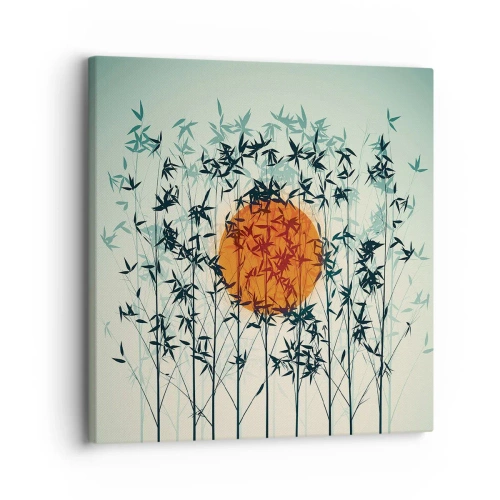Vászonkép - Japán nap - 30x30 cm