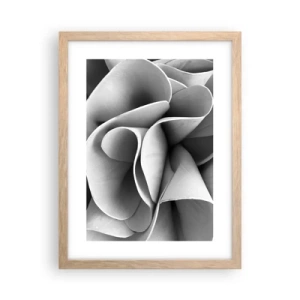 Poszter világos tölgy keretben - Az űrben történik - 30x40 cm