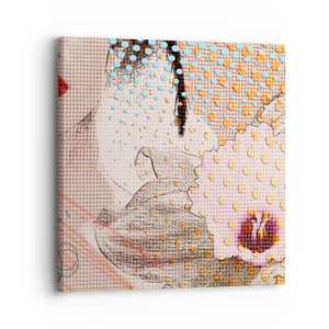 Vászonkép - Képregényes heroin - 30x30 cm