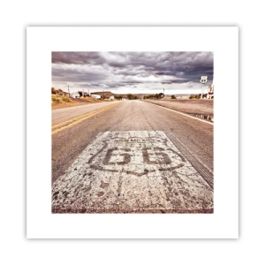 Poszter - Mother Road – amerikai legenda - 30x30 cm