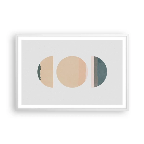 Poszter fekete keretben - Kerékről kerékre - 91x61 cm