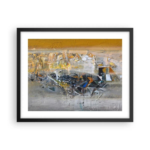 Poszter fehér keretben - Minden rendben lesz - 50x40 cm